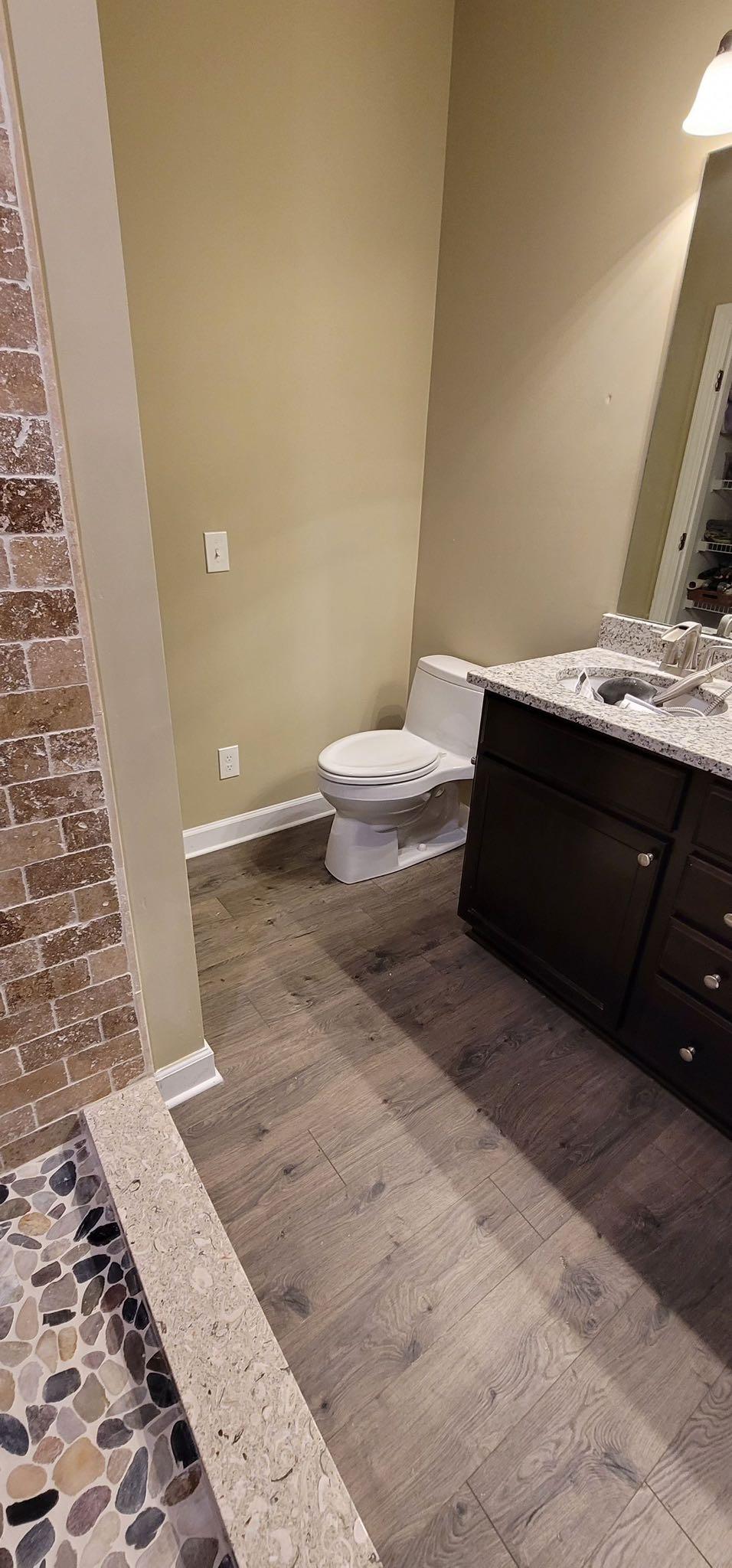 Bathroom remodel completed for a Bluffton, South Carolina home