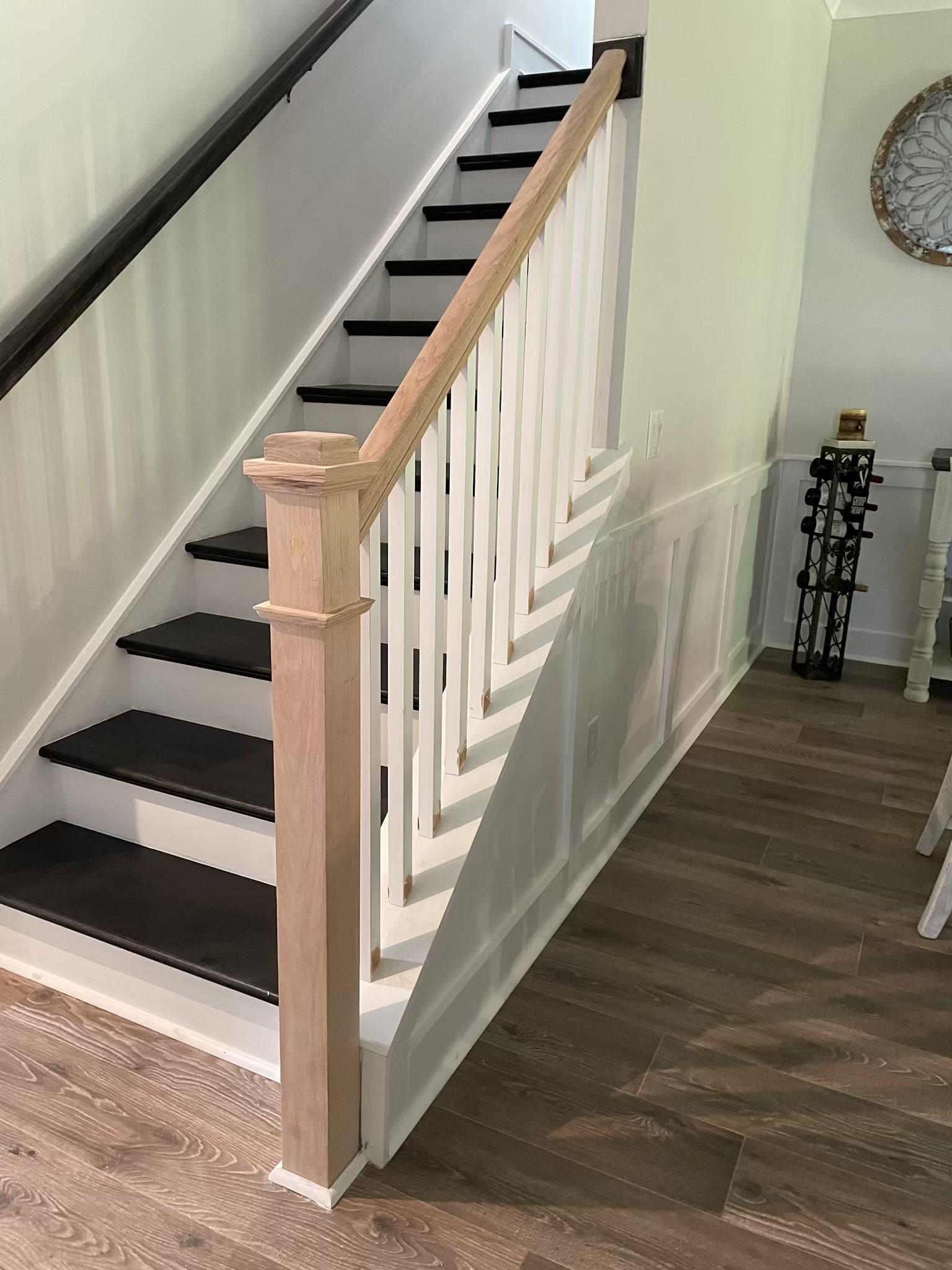 Finished flooring remodel by Atlantic Coastal Home Services