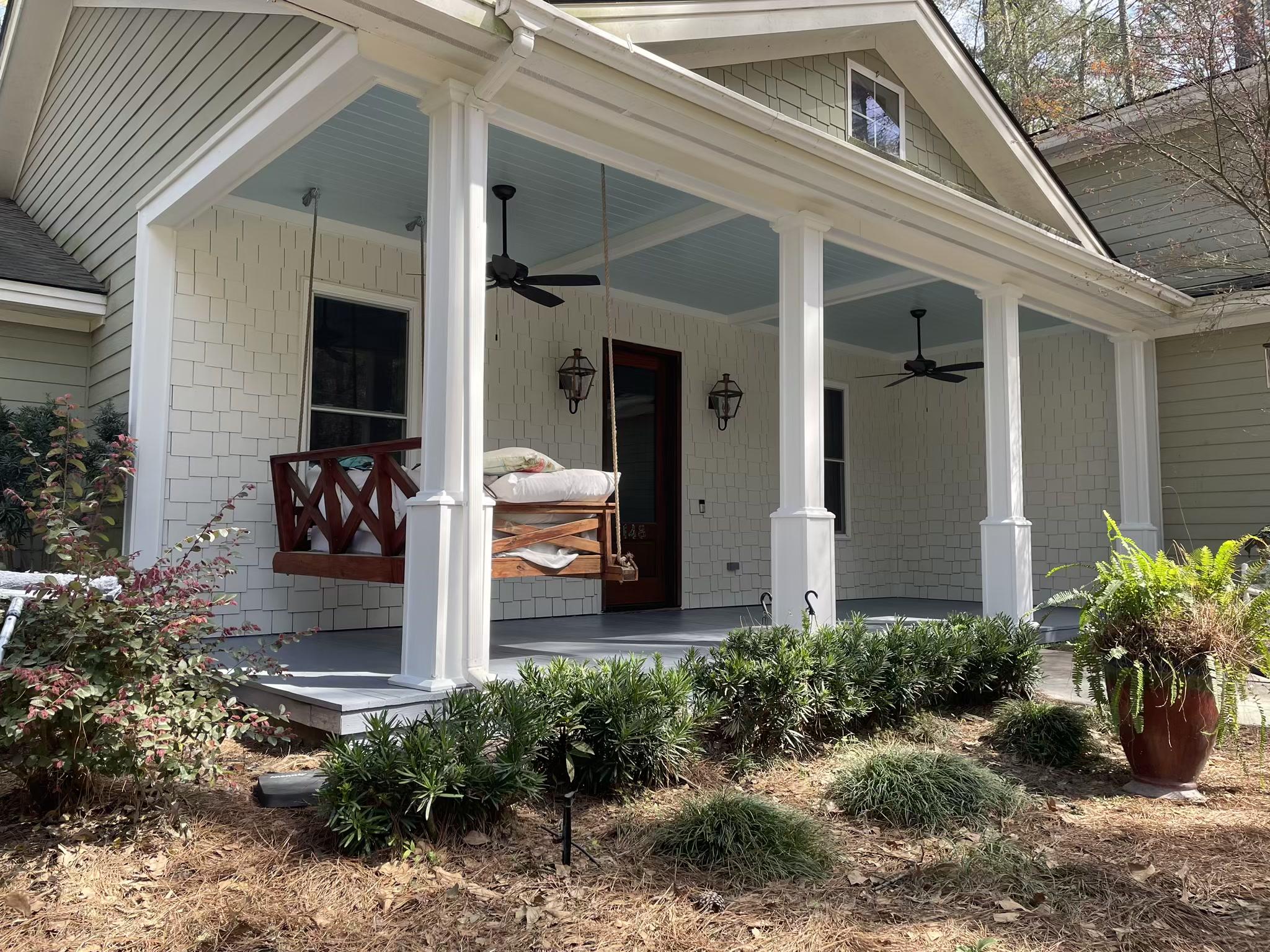 Exterior painting project in Beaufort, SC